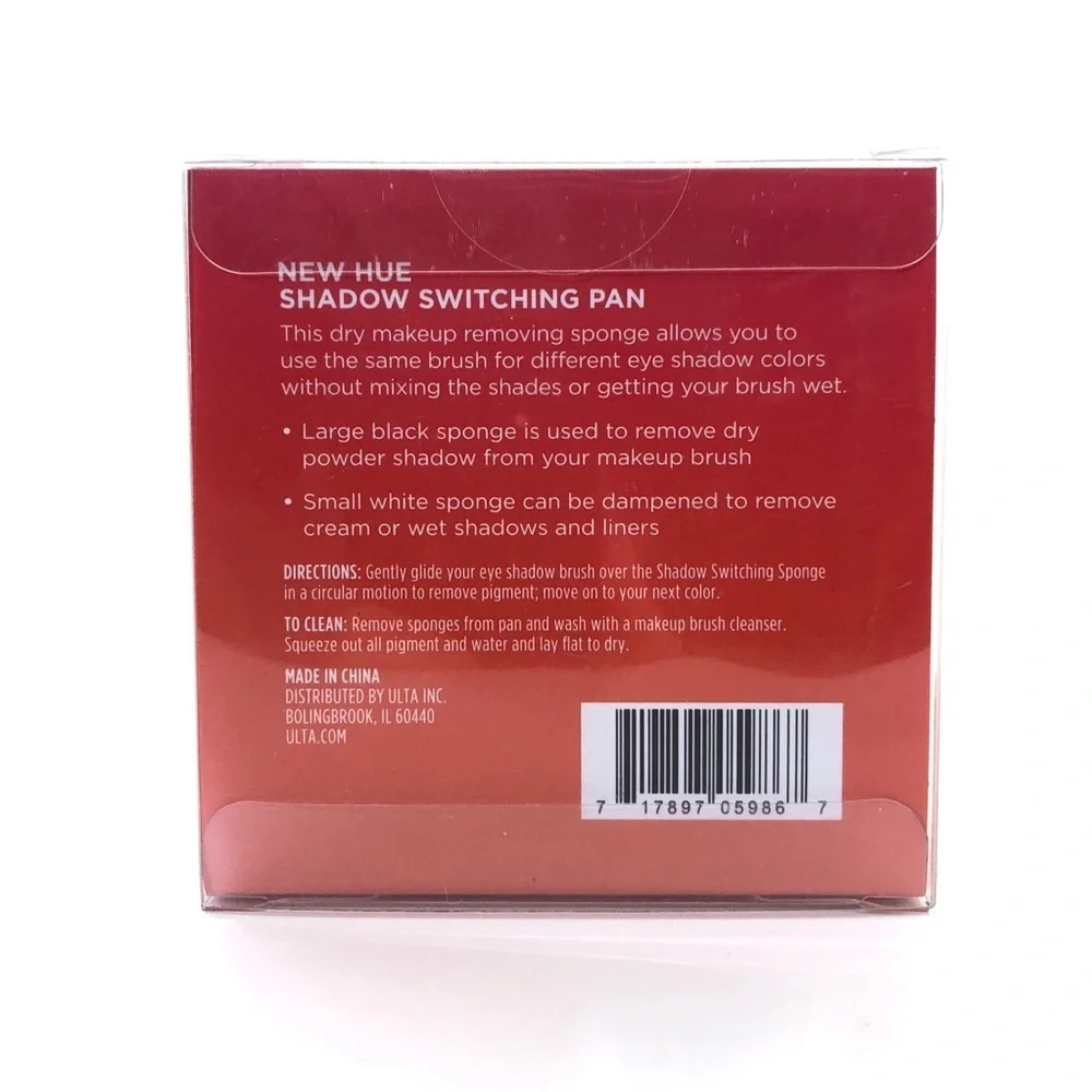 Ulta Beauty Beauty Smarts New Hue Eye Shadow Switching Pan Brush Cleaner NEW